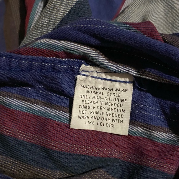 Dockers Men’s Long Sleeve Button Down Shirt Size Large - Picture 9 of 10